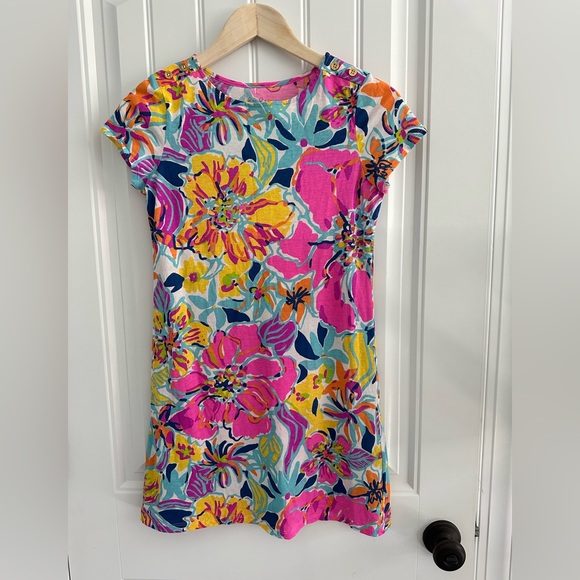 Lilly Pulitzer Other - Lilly Pulitzer girls tshirt dress size XL 12-14